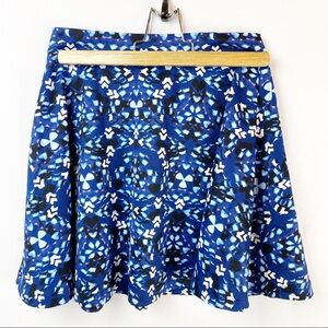 Factorie Zip Up Mini Flare Skirt Size XS